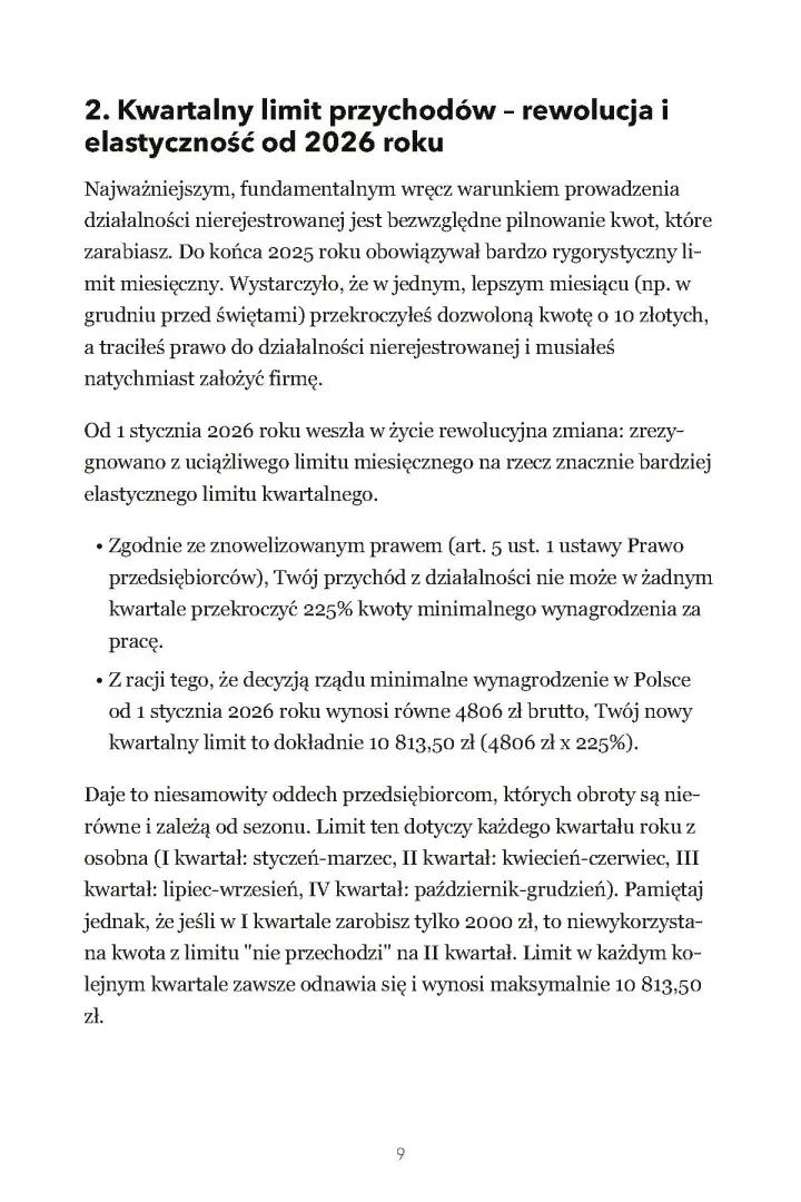Podgląd strony 9 ebooka Biznes bez firmy